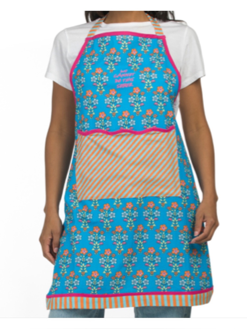Furbish Studio Cheeky Apron. Whimsical colors, stripes & flowers prints! New!